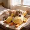 Yellow duck toy for dogs