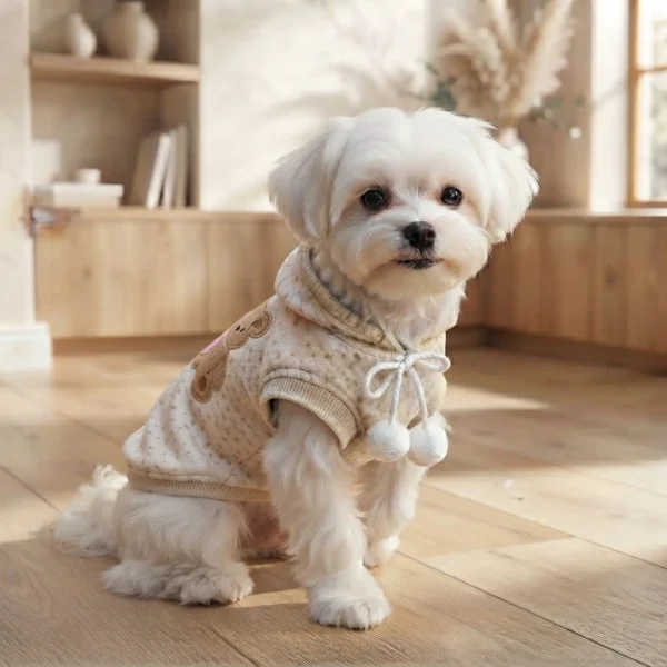 Cartoon Bear Dog Sweatshirt