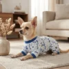 Blue Cartoon Dog Pajamas