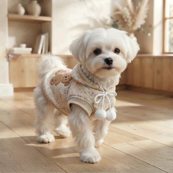 Cute bear dog sweatshirt