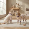 Dark violet dog pajamas sleepwear