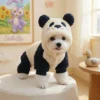 Panda Dog Costume