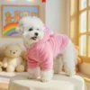 Pink Bear Dog Sweater