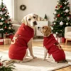 red-reindeer-knit-dog-sweater Red reindeer knit dog sweater
