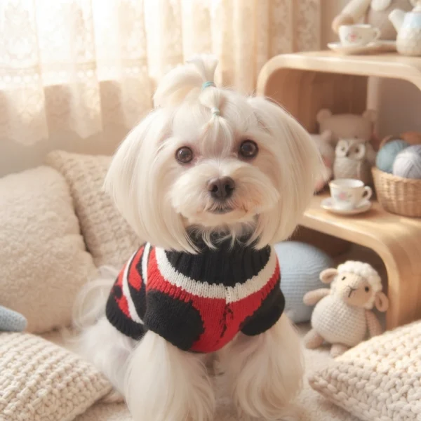 Rouge Ace poker dog sweater