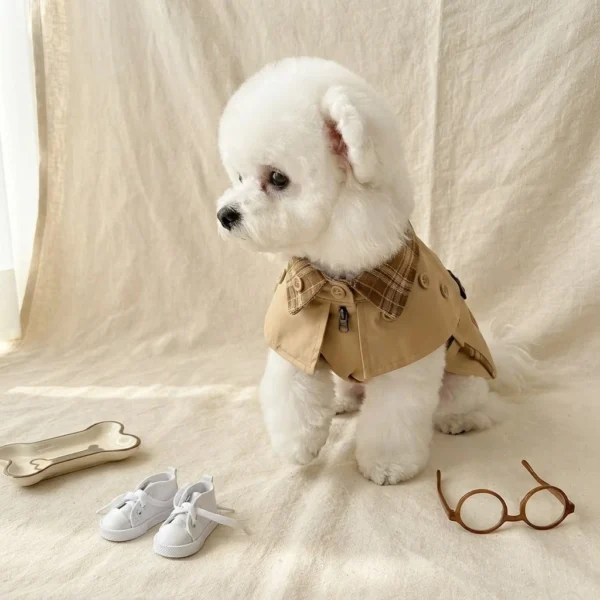 Windproof Dog Trench Coat