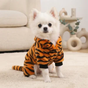 Tiger dog costume